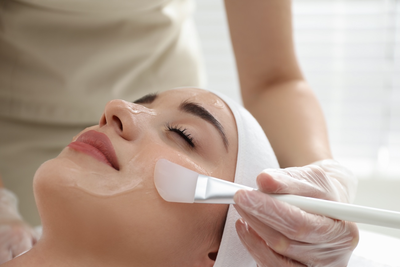 chemical peel skin prep